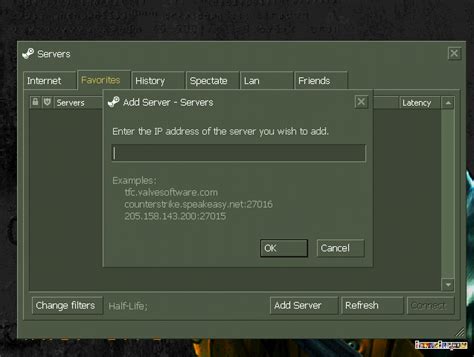 servidores de half life|servers para half life.